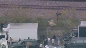 Six arrested after mob of thieves burglarize train on Chicago's West Side: officials