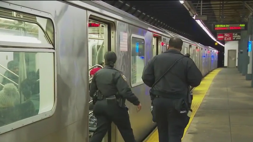 NYPD officers to patrol overnight subway trains