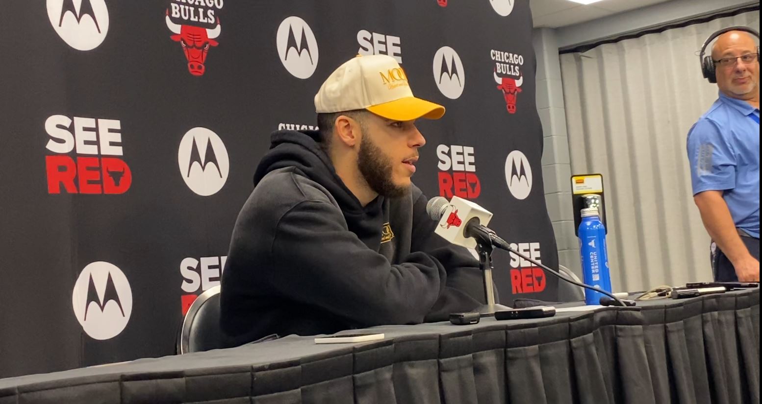 Chicago Bulls guard Lonzo Ball talks his return to the NBA