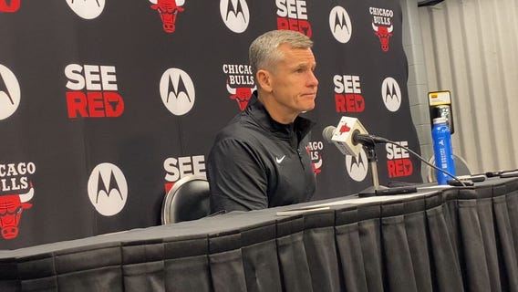 Bulls head coach Billy Donovan talks after Lonzo Ball's first game in two years