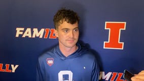 Illini QB Luke Altmeyer talks beating Michigan