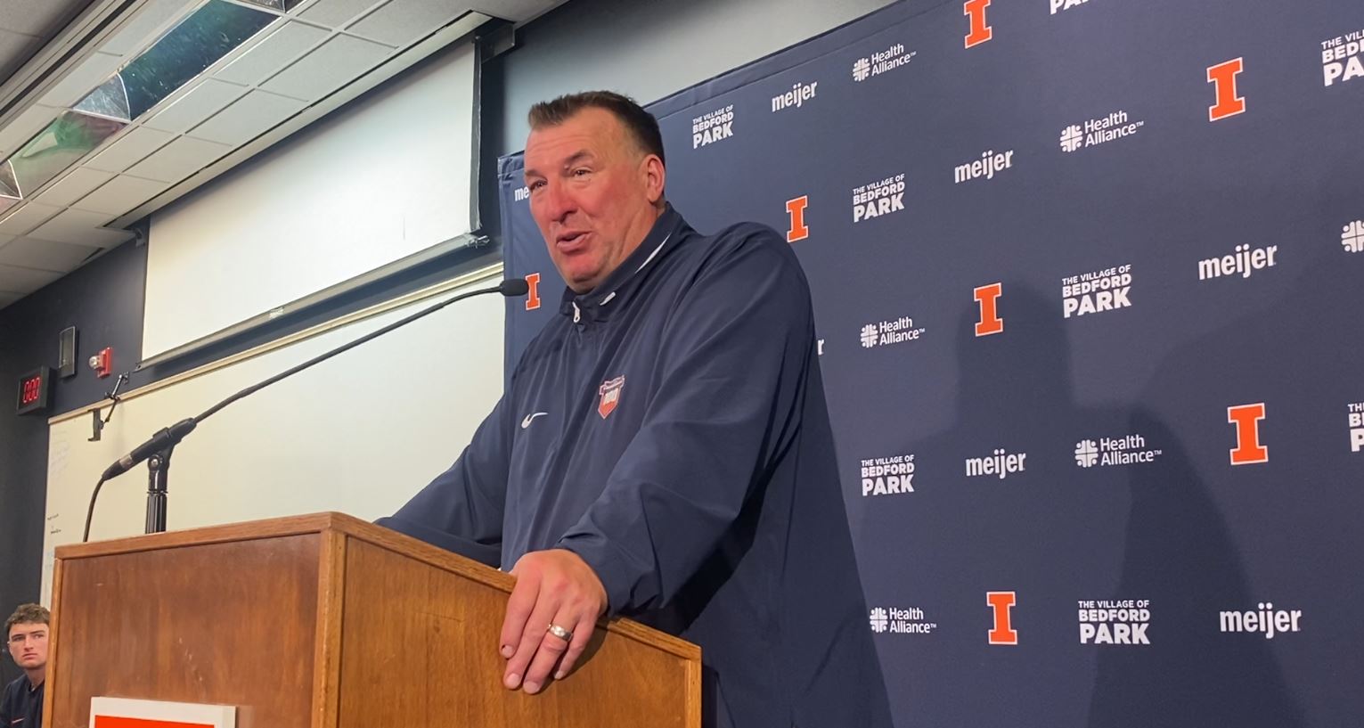 Bret Bielema talks Illinois' 21-7 win over Michigan