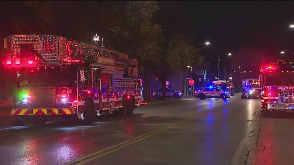 Chicago firefighter seriously injured after falling from roof during call on NW Side, officials say