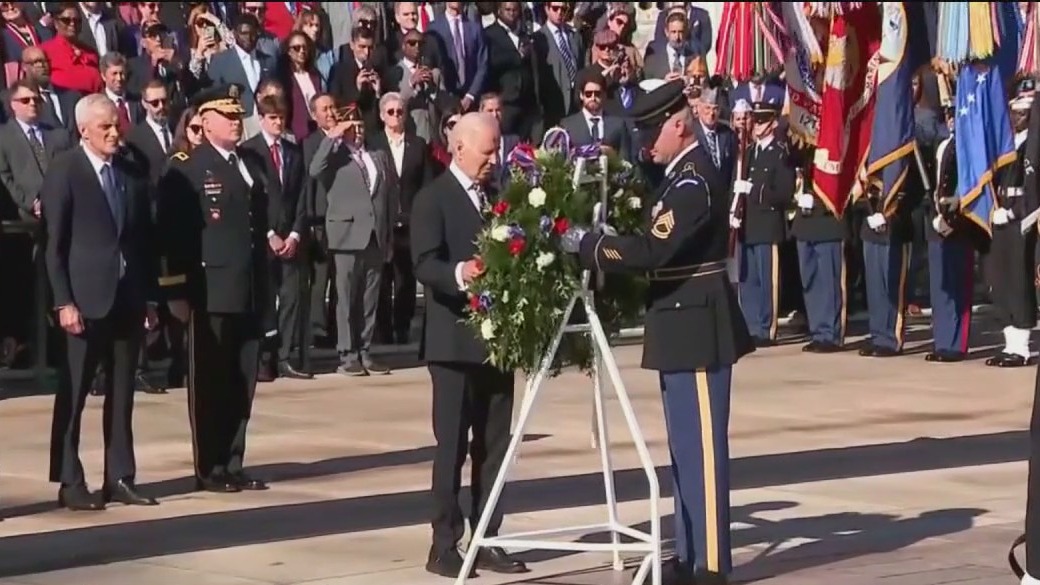 US military members honored nationwide on Veterans Day