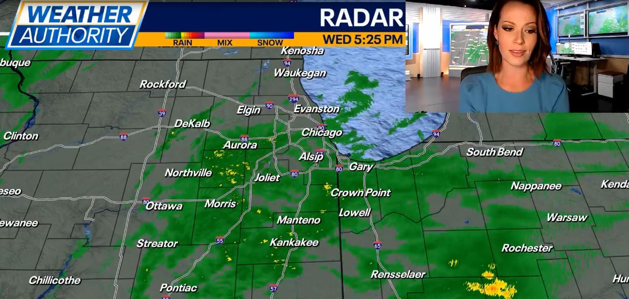 Chicago weather: Heavy rain expected tonight, snowflakes possible next week