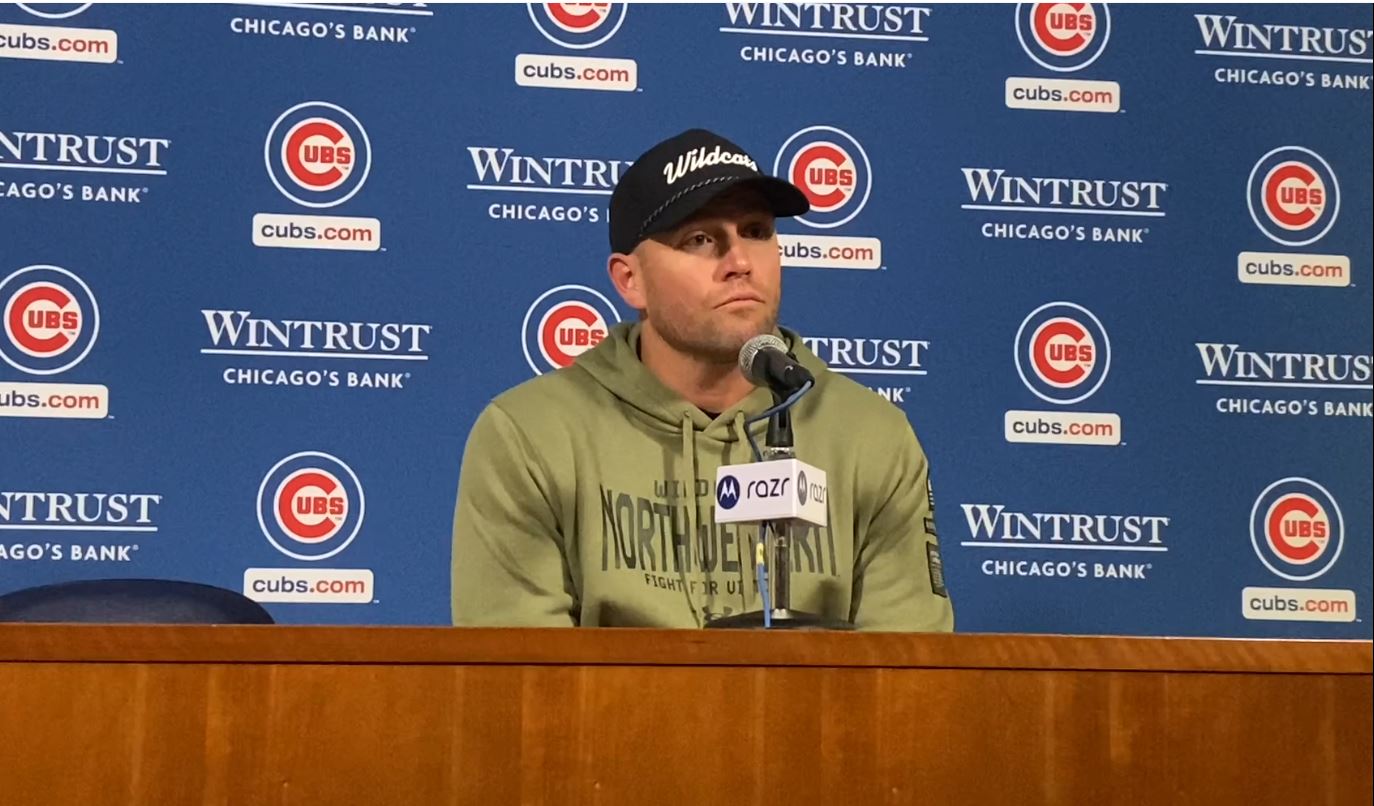 Northwestern's press conference after falling to Ohio State