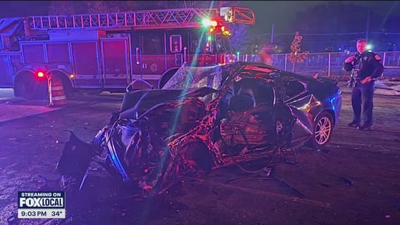 14 injured in CTA bus crash involving two cars