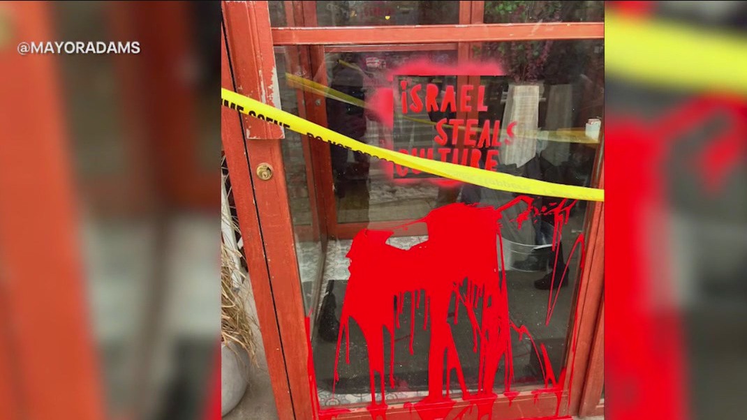 Brooklyn restaurant vandalized