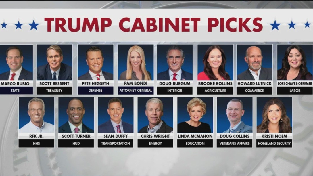 Republican lawmakers confident in Trump's cabinet picks so far