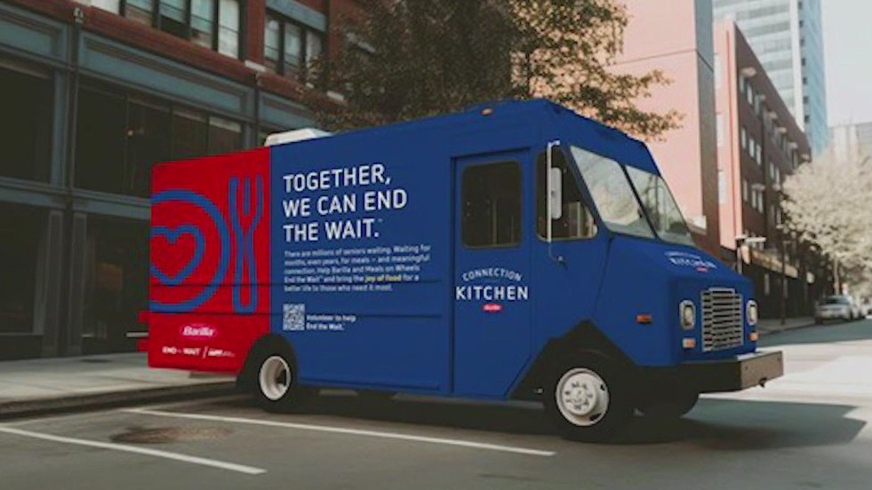 Meals on Wheels and Barilla launch food truck this holiday season
