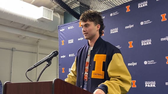 Luke Altmeyer talks the 38-28 win over Northwestern at Wrigley