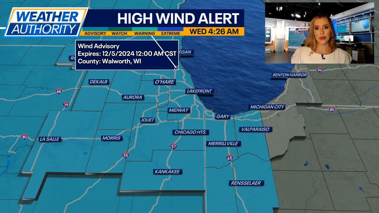 Chicago weather: Strong winds, maybe snow, possible this afternoon