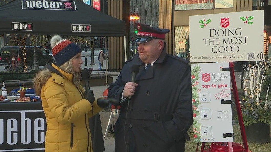 It's Red Kettle season with the Salvation Army