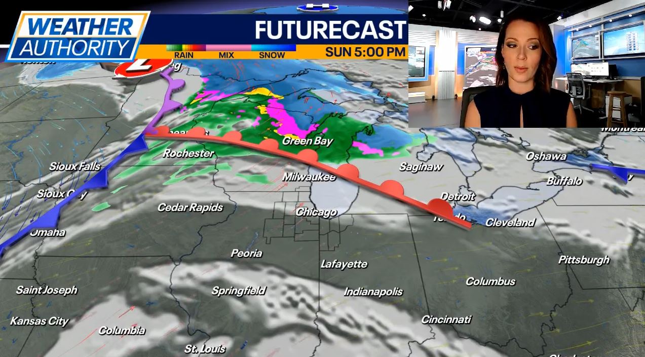 Chicago weather: Weekend warmup incoming, rain chances on Sunday