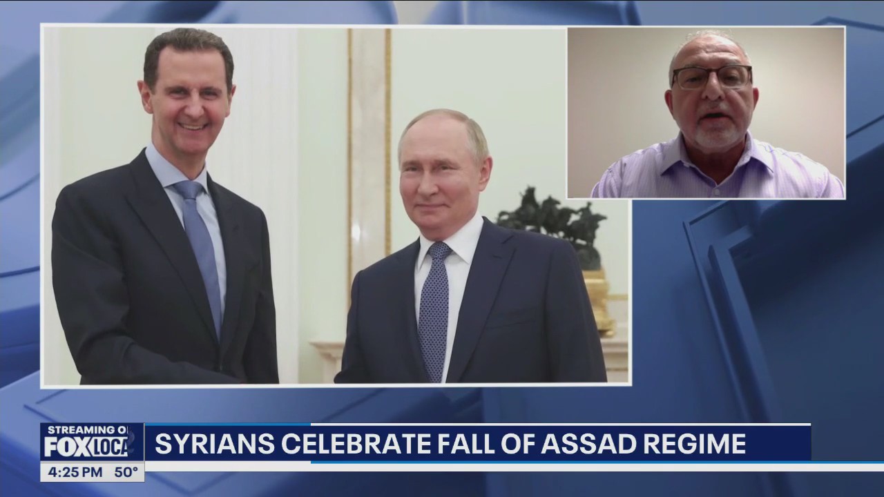 Syrians celebrate fall of Assad Regime
