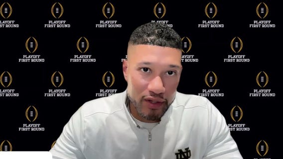 Marcus Freeman talks Notre Dame's selection into the College Football Playoff