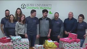 Local law firm donates Christmas gifts to children battling rare diseases