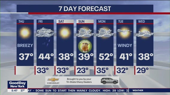 NYC weather forecast