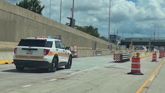 Reopening of Kennedy express lanes delayed until January, IDOT says