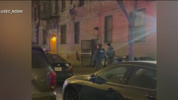 DHS secretary posts video of NYC immigration raid