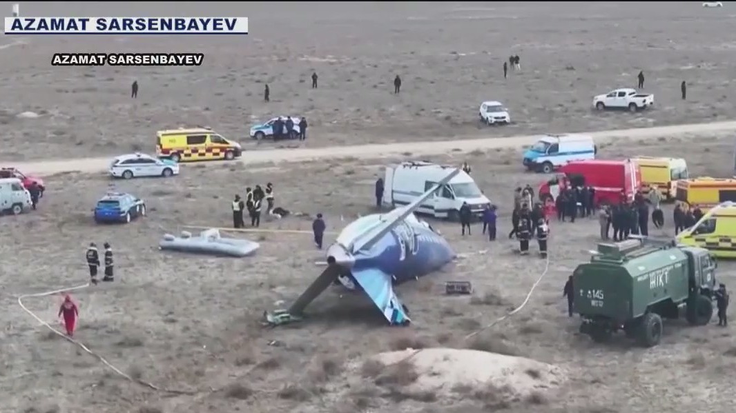 Dozens survive Kazakhstan passenger plane crash