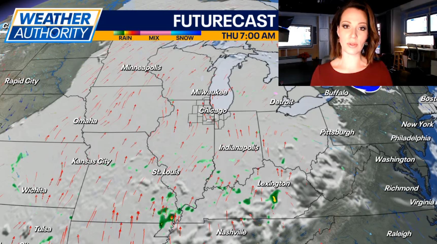 Chicago weather: A mild Christmas night, light drizzle possible Thursday