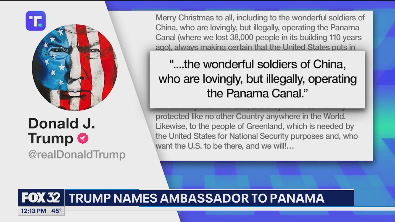 Trump names ambassador to Panama