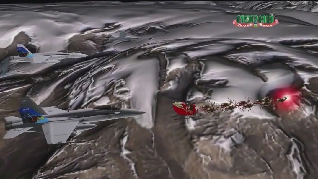How NORAD uses technology to track Santa's route on Christmas Eve