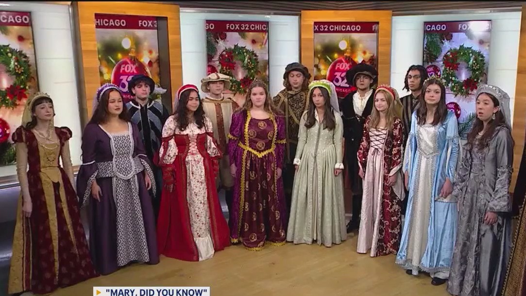 Prospect High School madrigal singers spread holiday cheer