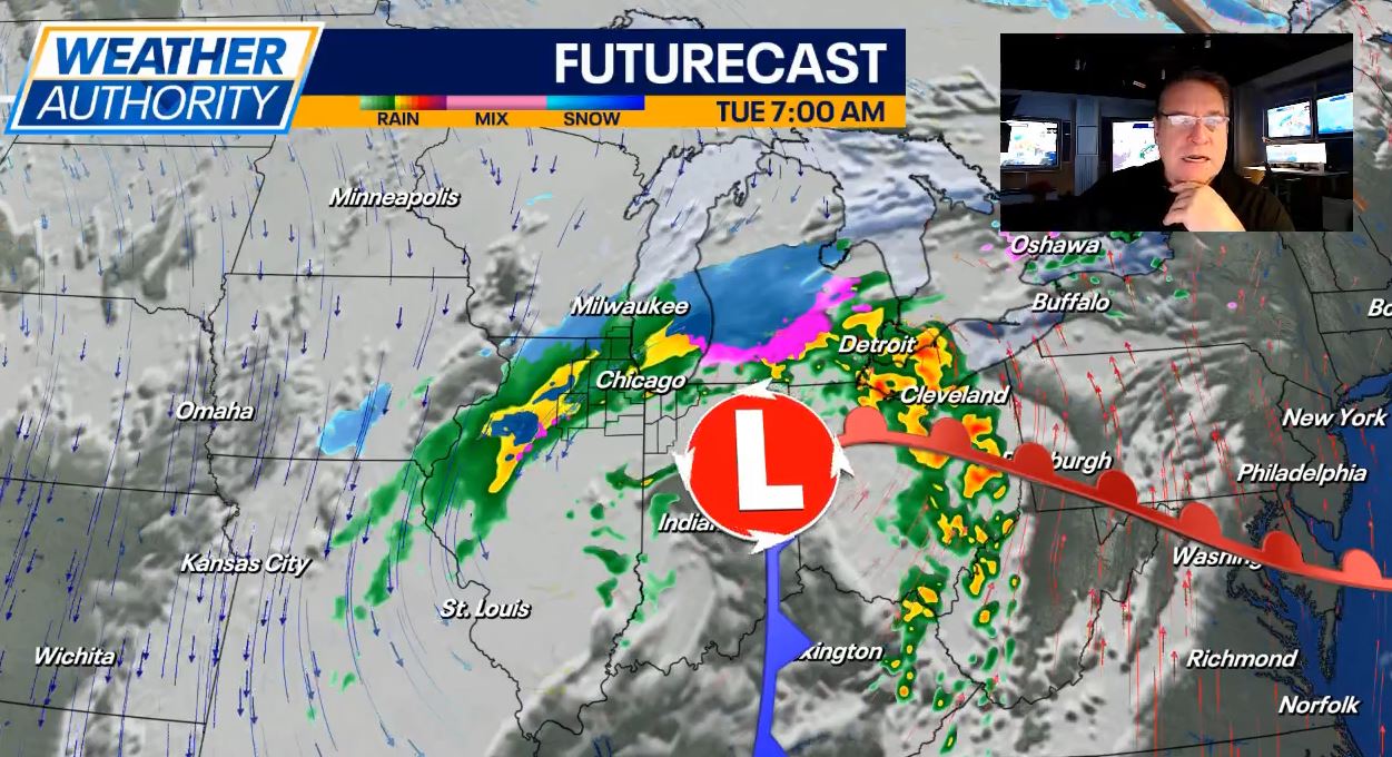 Chicago weather: Rain on New Year's Eve, cold start to 2025