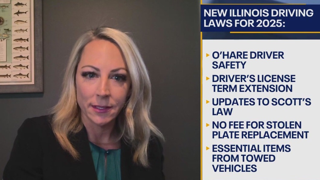 New Illinois driving laws for 2025