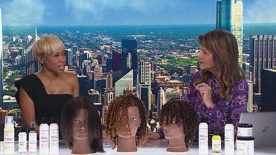 Chicago area entrepreneur teaches natural hair styling, beauty