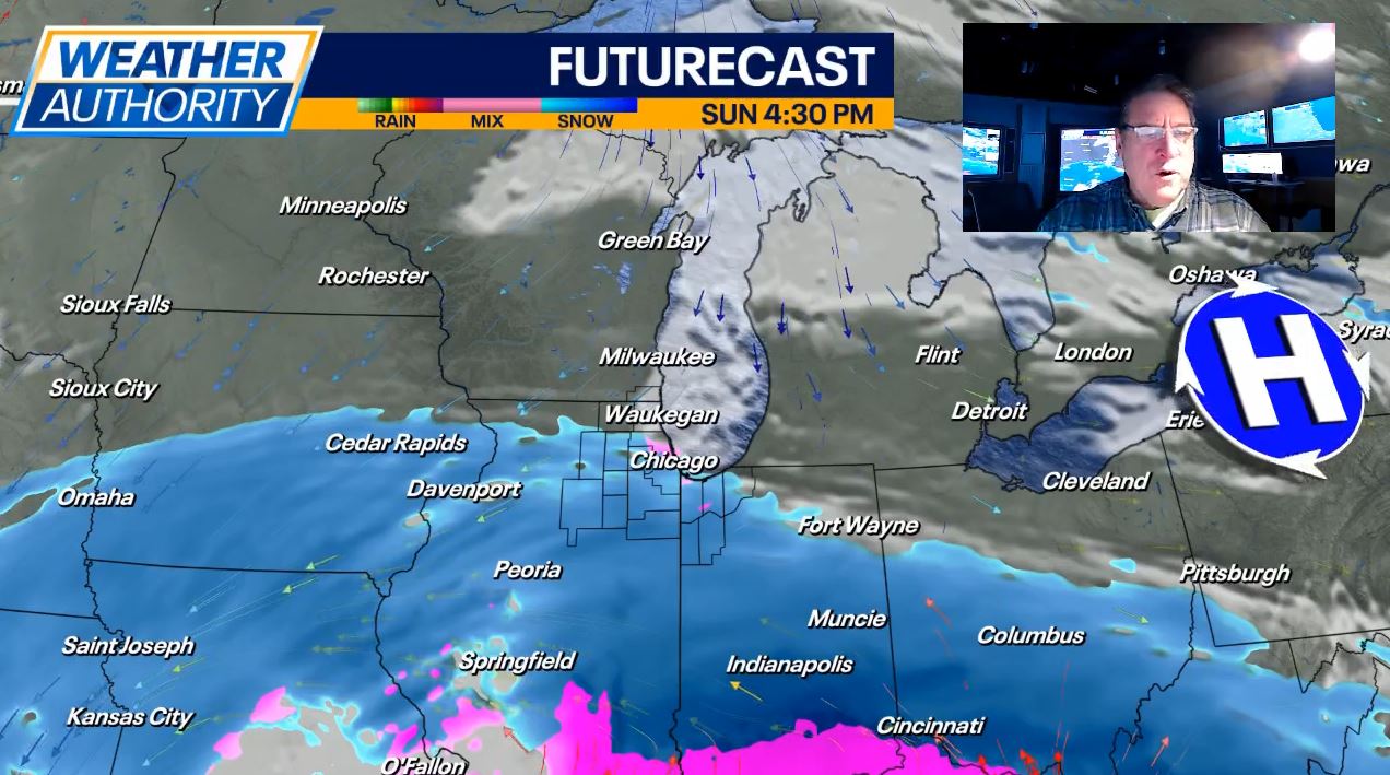 Chicago weather: Lake-effect snow expected Sunday night into Monday