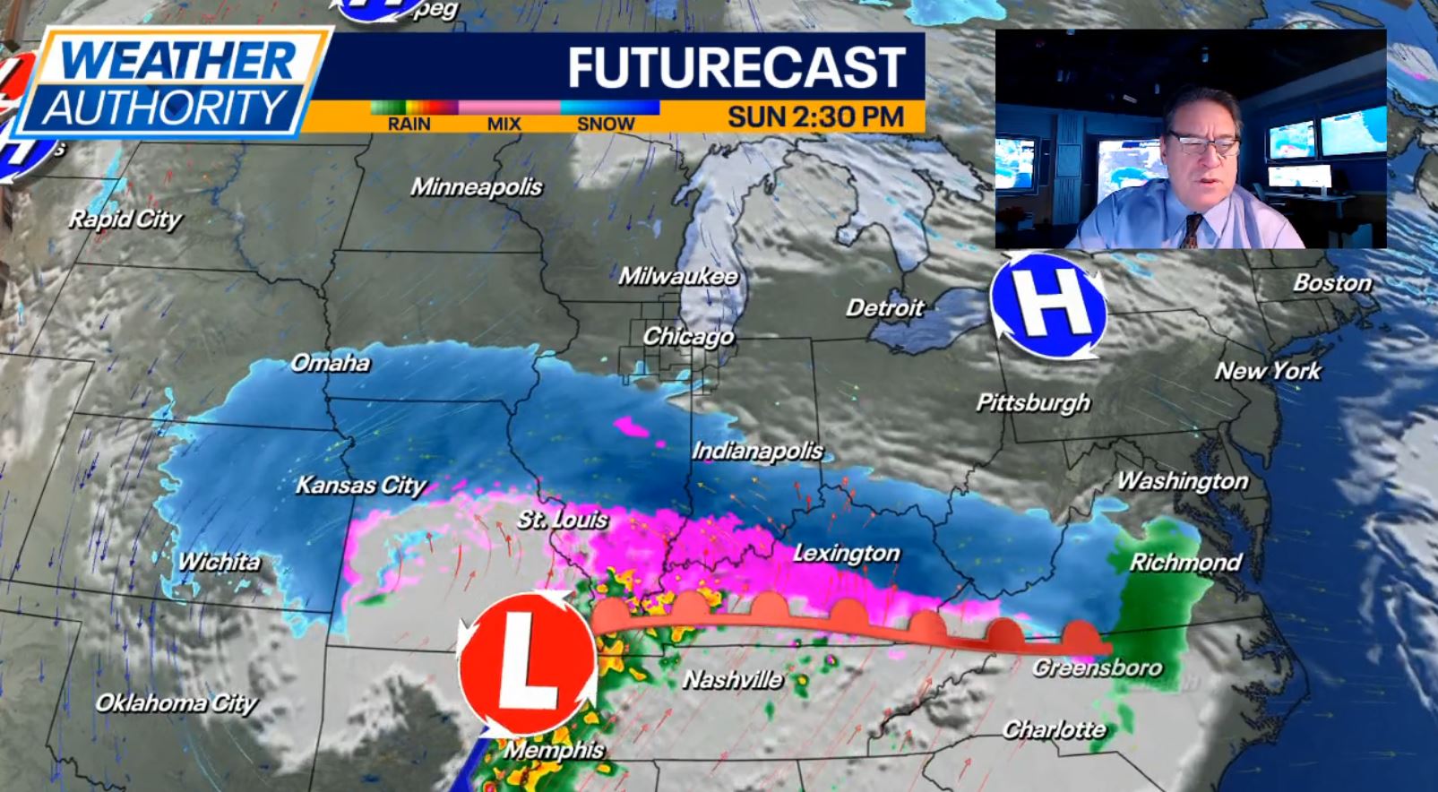 Chicago weather: Flurries, light snow possible in Chicago suburbs Sunday
