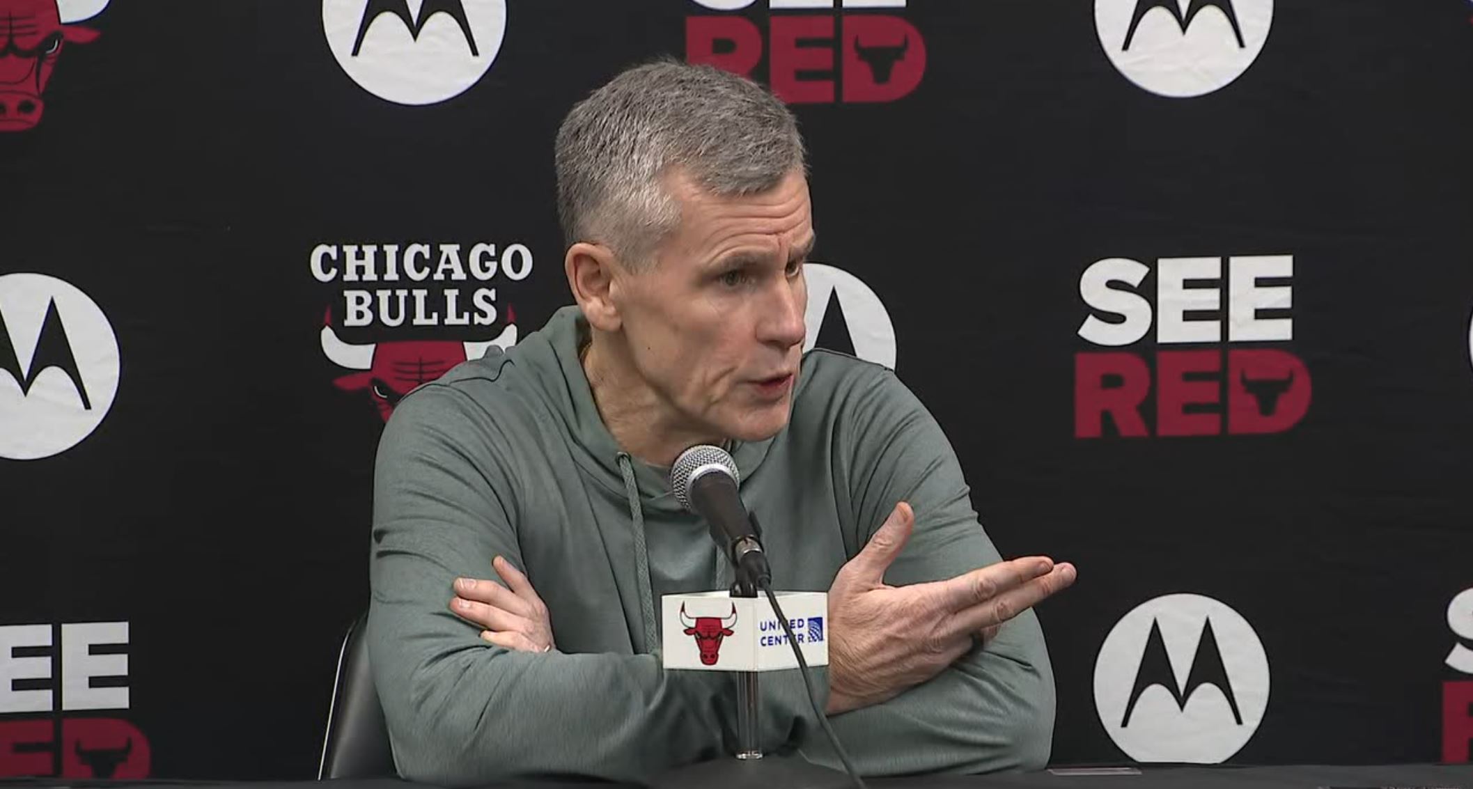 Chicago Bulls head coach Billy Donovan on Derrick Rose: 'I'm happy for him'