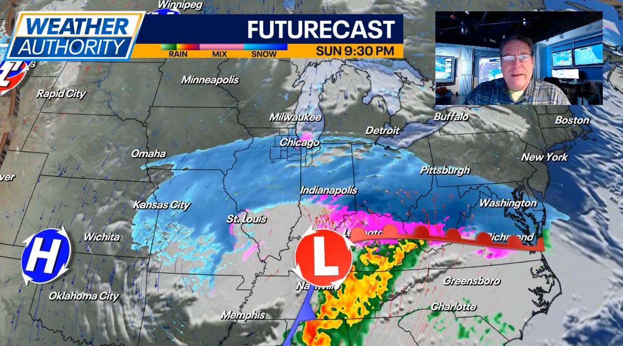 Chicago weather: Lake-effect snow overnight; Lake County under Winter Weather Advisory