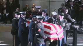 Jimmy Carter lies in repose at Carter Center in Atlanta