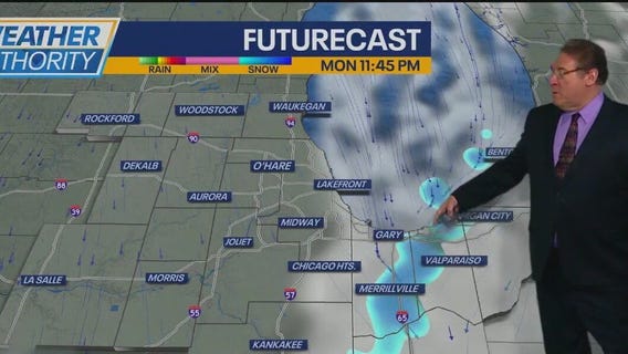 Winter weather sweeping through Illinois