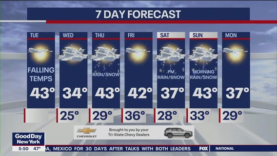 NYC weather forecast