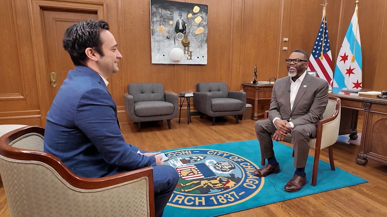 FULL INTERVIEW: Johnson fires back at Pritzker’s criticism in 1-on-1 with Fox 32