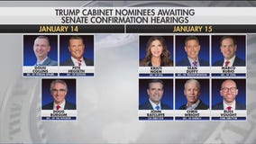 Senate confirmation hearings scheduled for this week