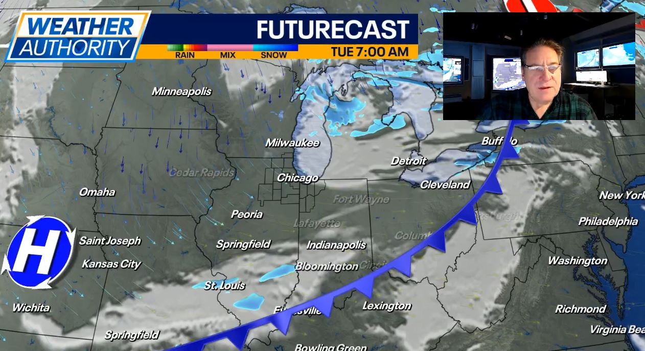 Chicago weather: Flurries overnight, bitter cold temps to start the week