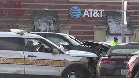 ISP trooper among 3 hurt after crash in Chicago?s northwest suburbs