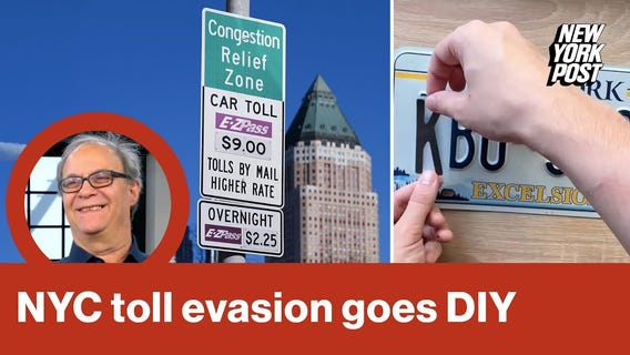 NYC congestion toll inspires sales of illegal kits