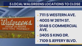 5 Chicago Walgreens stores to close next month