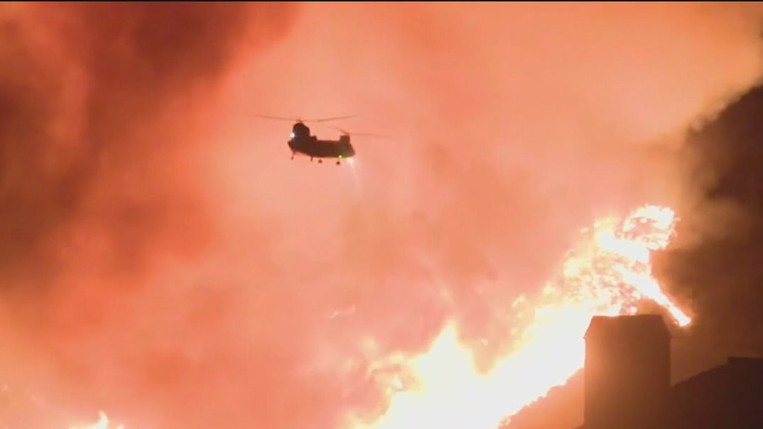 As firefighters tackle California blaze, more strong winds could be trouble