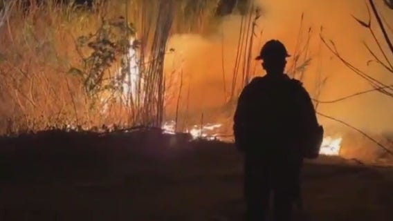 Los Angeles fires: Extreme danger returns as crews battle two massive wildfires