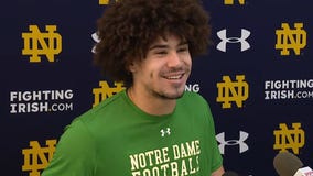 Notre Dame WR Jaden Greathouse talks national title game prep