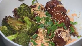 Cooking with Fire: Teriyaki meatballs with the Rosemont Fire Department