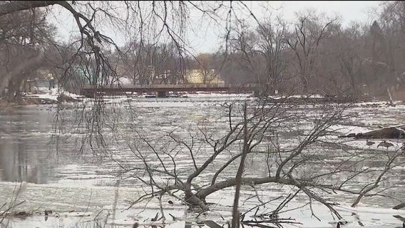 Flood Watch issued due to Kankakee River ice jam risk